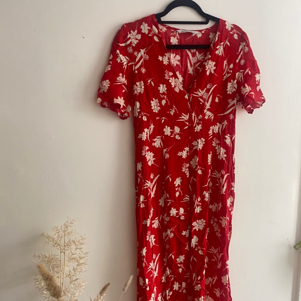 Zara flower dress